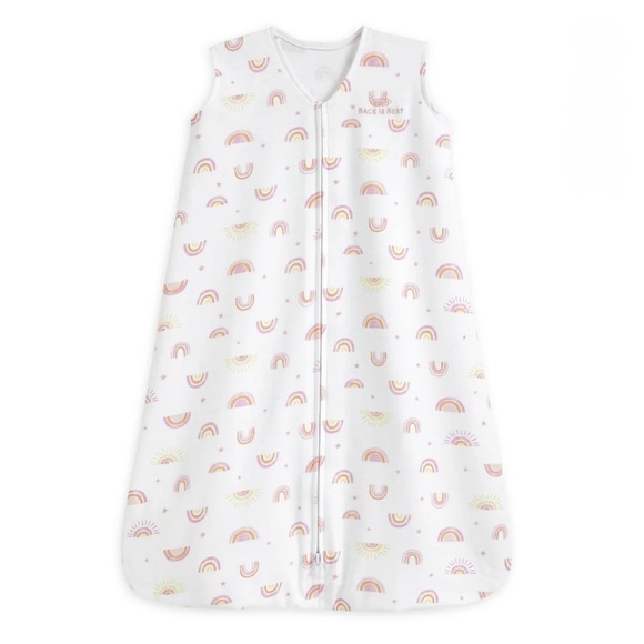 Halo Sleepsack Wearable Blanket Cotton Sunshine Rainbows Baby Girls L 12-18M - Picture 1 of 6